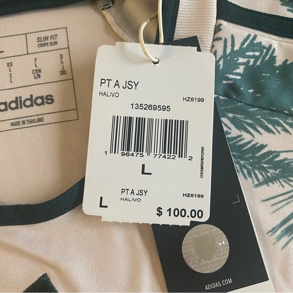 Adidas Portland Timbers x The Nature Conservancy Jersey Men L SLIM MLS Soccer - Picture 4 of 12